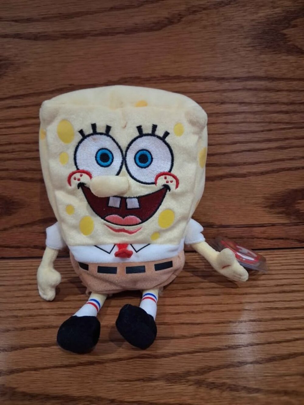 TY Beanie Babies Spongebob Squarepants Bean Bag Plush Toy